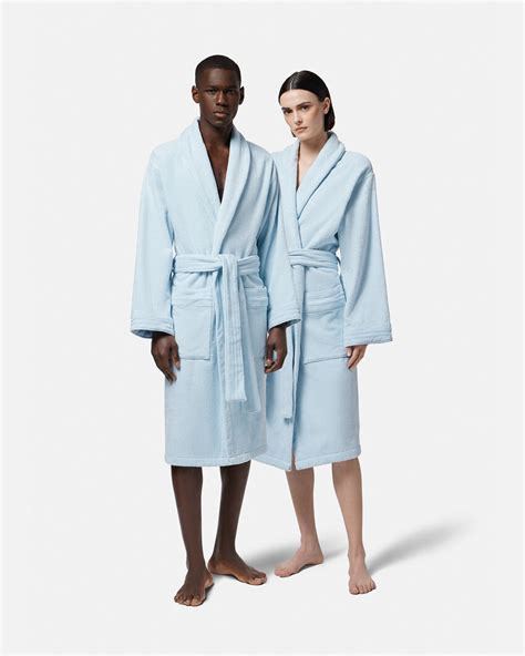 versace bathrobe with medusa on back|Medusa Bathrobe Blue .